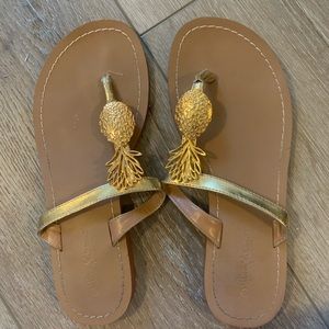 Lilly Pulitzer x Target Pineapple Sandals
